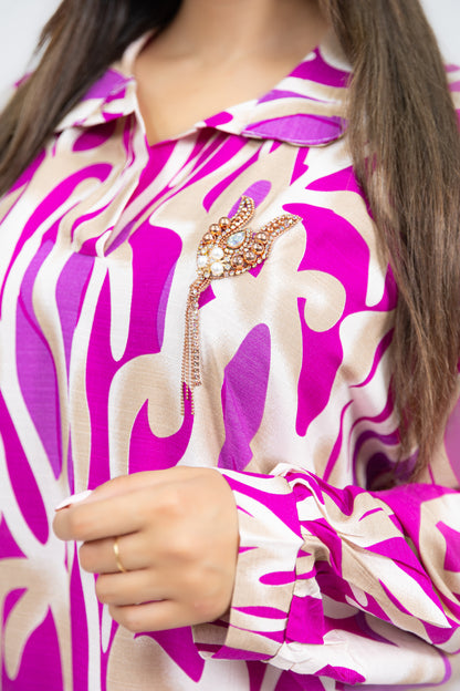Robe col Chemise "Zina"