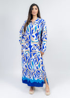 فستان "زينة" بياقة قميص